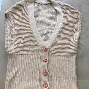 Moth (Anthropologie) Sweater/Vest Sz L